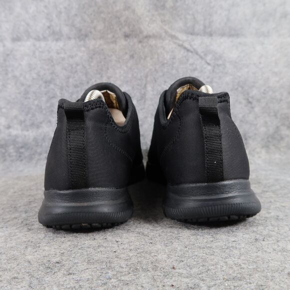 Skechers Shoes Womens 9 Slip On Sneakers Work Relaxed Fit Memory Foam Alex Black - Picture 8 of 16